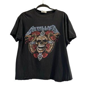 Rare 90s 2000s Vtg Metallica Promo Tour Shirt MC5 Boyc Skull Rock Metal